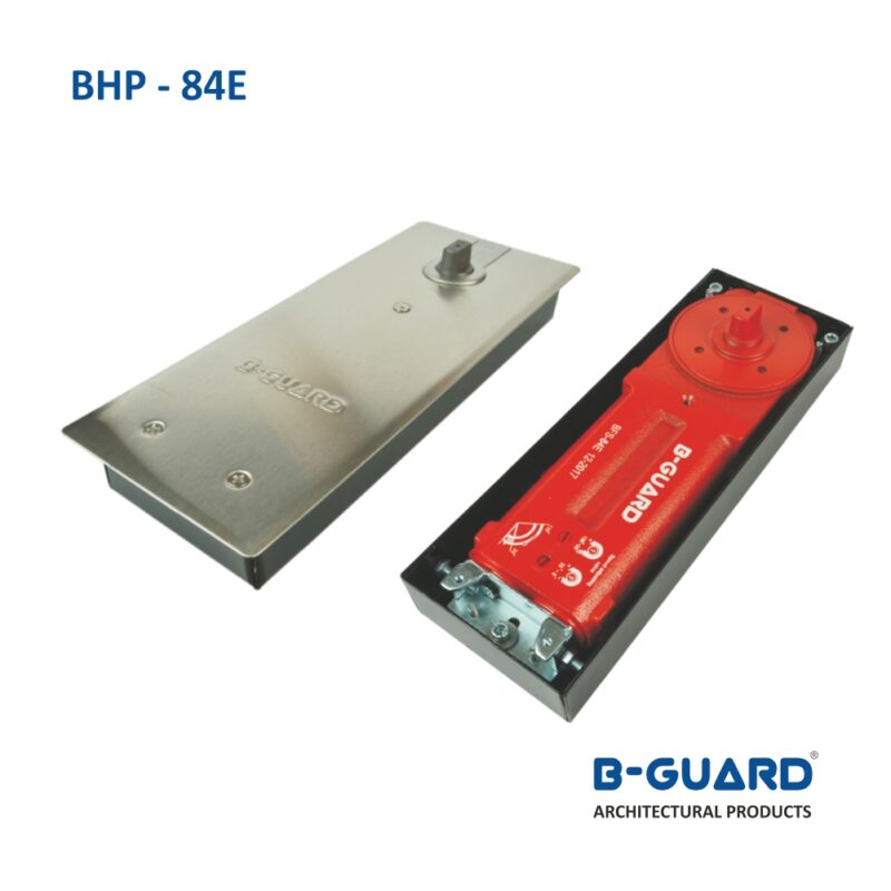 Floor Spring With 90° Hold Open (Euro Model) With Satin Finish(BFS-84E)