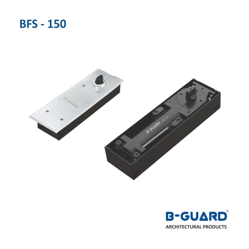 Floor Spring With 90° Hold Open(Adjustable En 2~En4 )With Satin Finish(BFS-150)