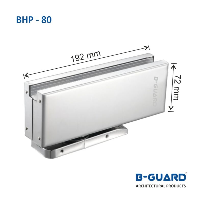 Hydraulic Patch Fitting With Satin Finish(BHP-80)