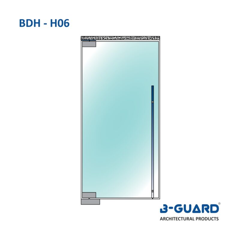 Lock Handle For Glass Door (35*1500) With Satin Finish(BDH-H06) - Image 3