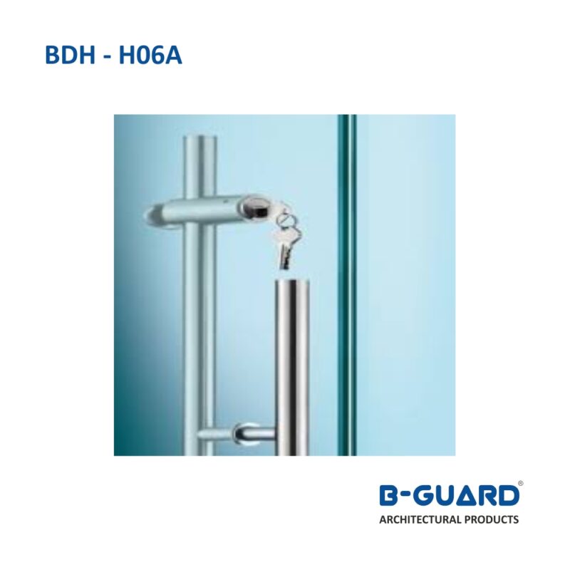 Lock Handle For Glass Door (25*1340)( BDH-H06A) - Image 4