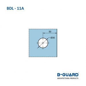 Sliding Glass Door Lock For Glass to Glass(BDL-11A)