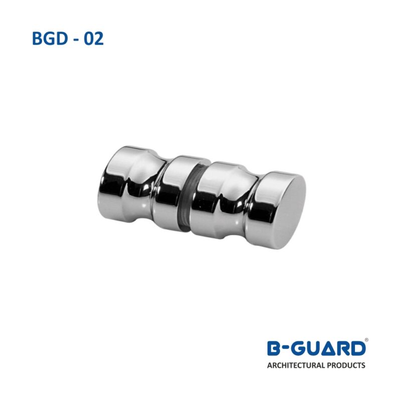 Glass Door Knob Ø30×30mm With Satin Finish(BGD-02)