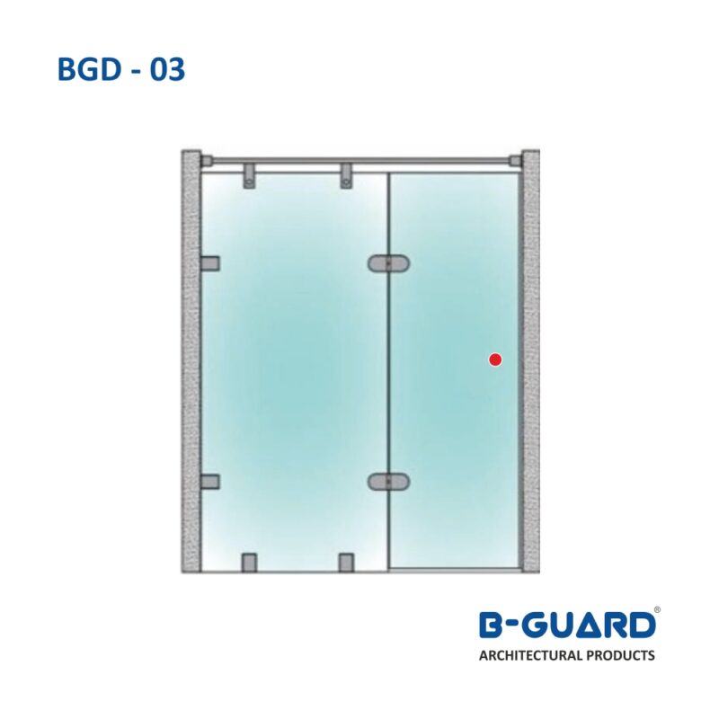 Glass Door Knob Ø30×30mm With Mirror Finish(BGD-03) - Image 3