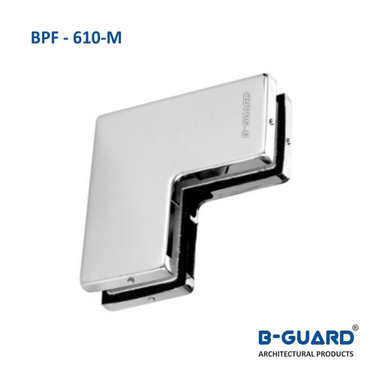 Corner Patch To Connect 2 Glass Panels With Mirror Finish(BPF-610M)