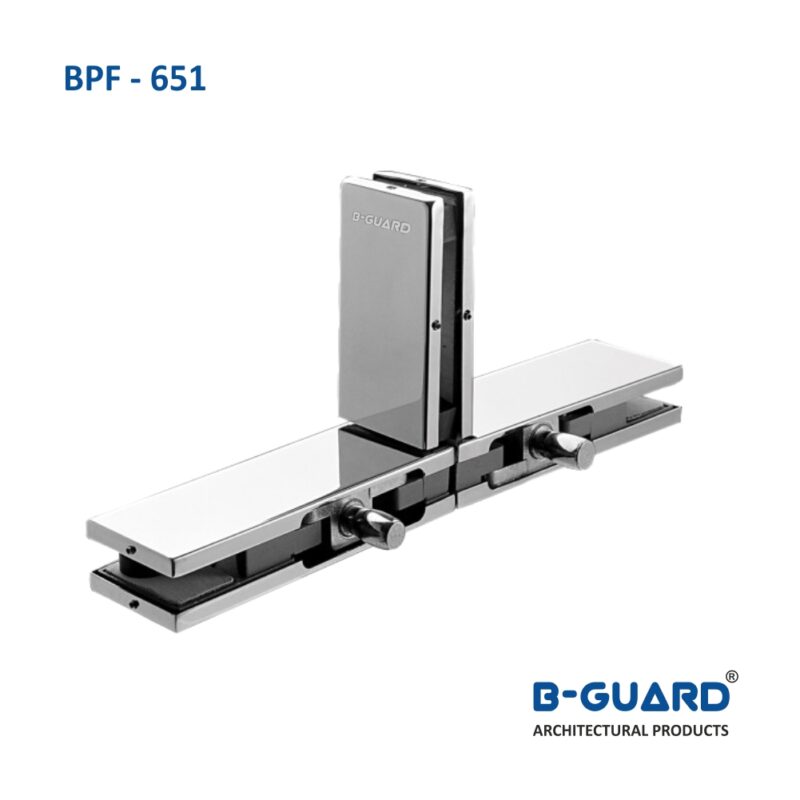 Double Pivot Door Patch For Adjoining Doors With Satin Finish (BPF-651)