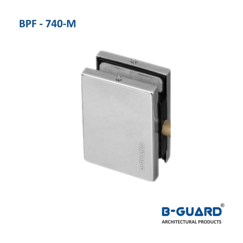Wall To Fix Glass Connector With Mirror Finish(BPF-740M)
