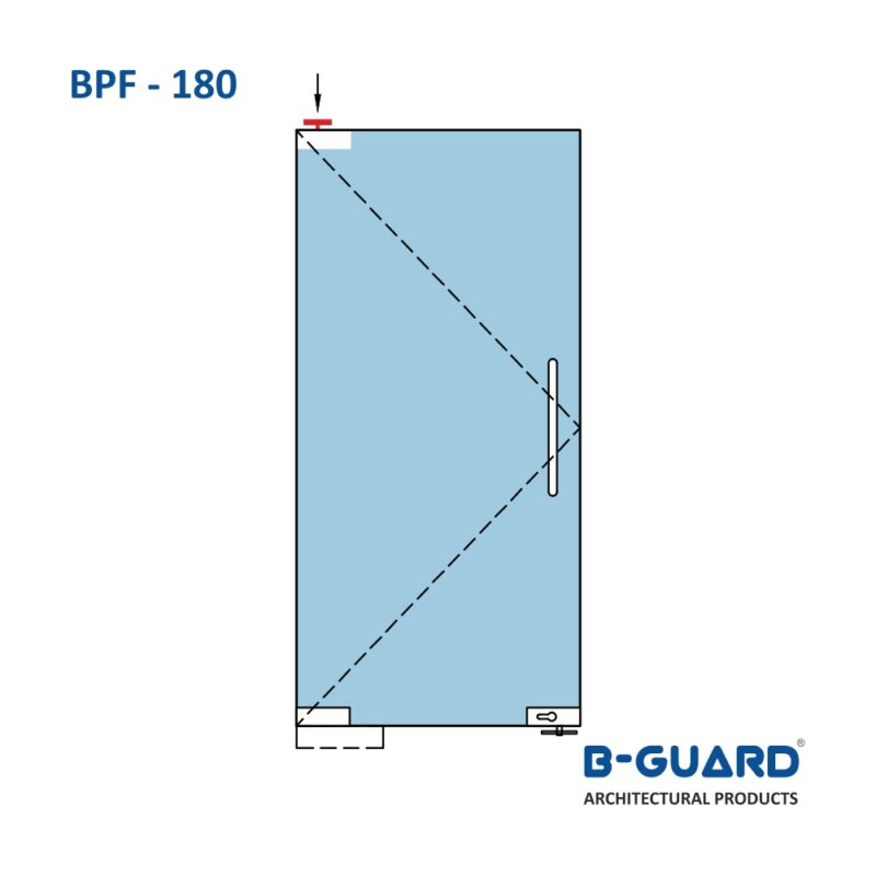 Top Pivot For Glass Door(BPF-180) - Image 3