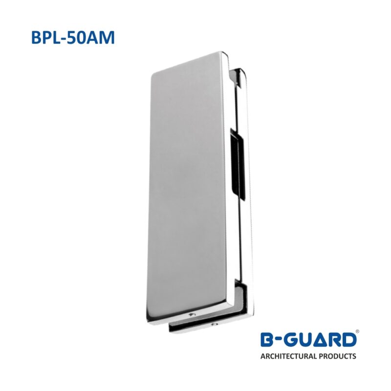 Center Patch Strike Box For Patch Lock With Mirror Finish(BPL-50AM)