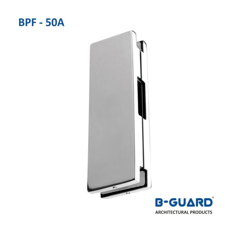 Center Patch Strike Box For Patch Lock With Satin Finish(BPL-50A)