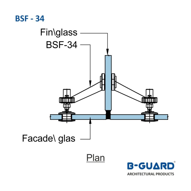 Four Way Fin Spider (BSF-34) - Image 3