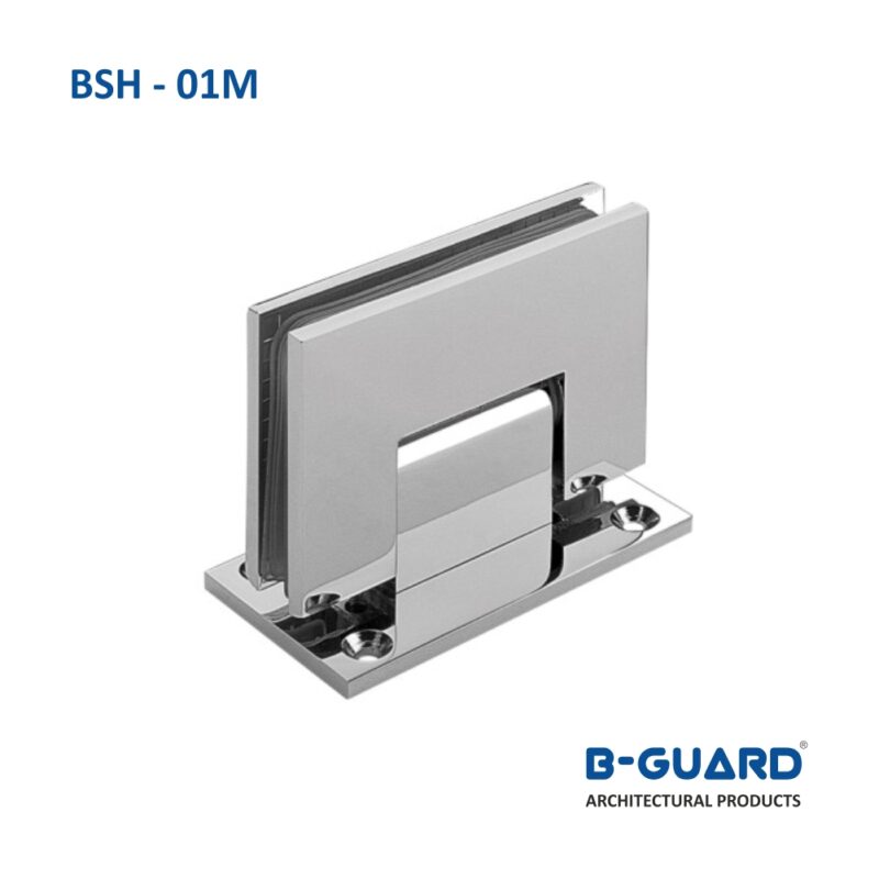 Hinge To Join Glass Door With Wall With Satin Finish(BSH-01M)