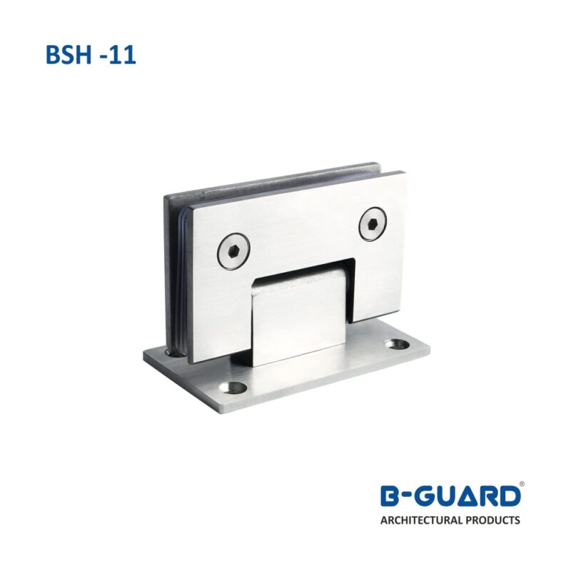 Hinge To Join Glass Door With Wall With Mirror Finish(BSH-11)