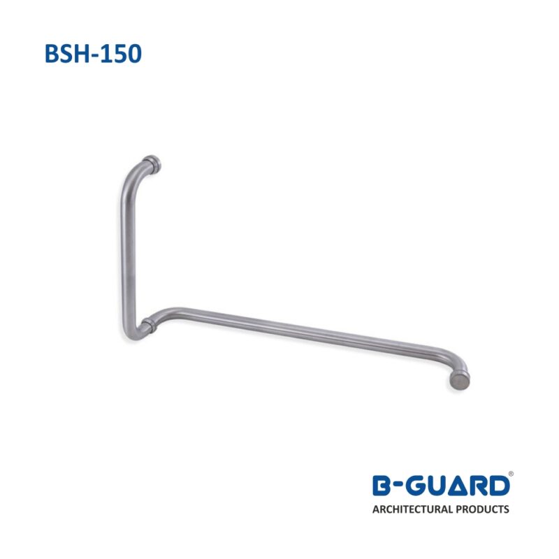 Handle-Cum-Towel Bar For Shower Room With Mirror Finish(BSH-150)