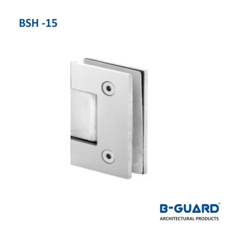 Connector To Join Glass  With Wall At  90° (BSH-15)