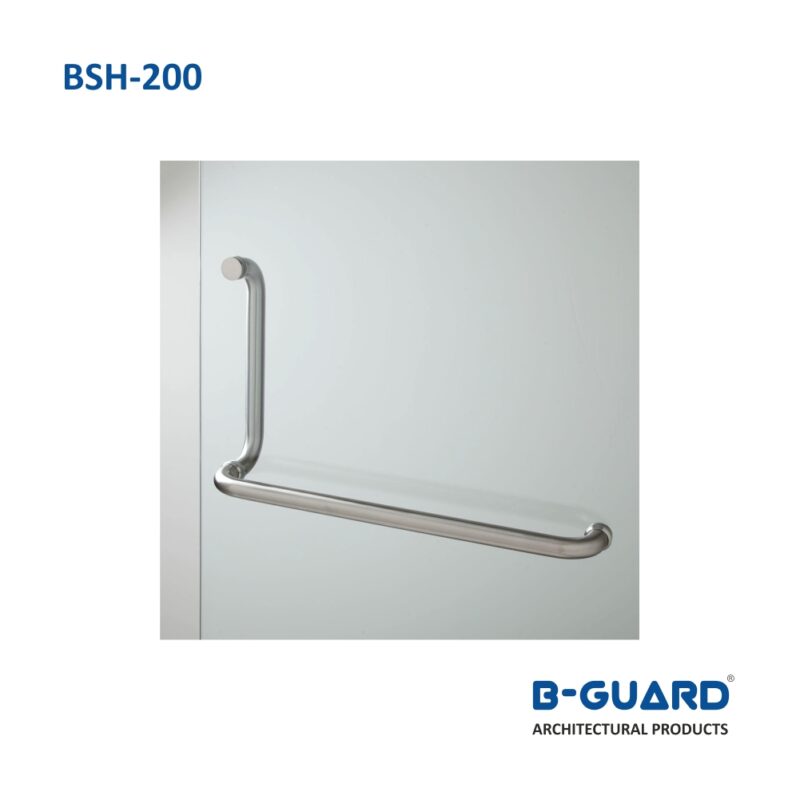 Handle-Cum-Towel Bar For Shower Room With Mirror Finish (BSH-200) - Image 4