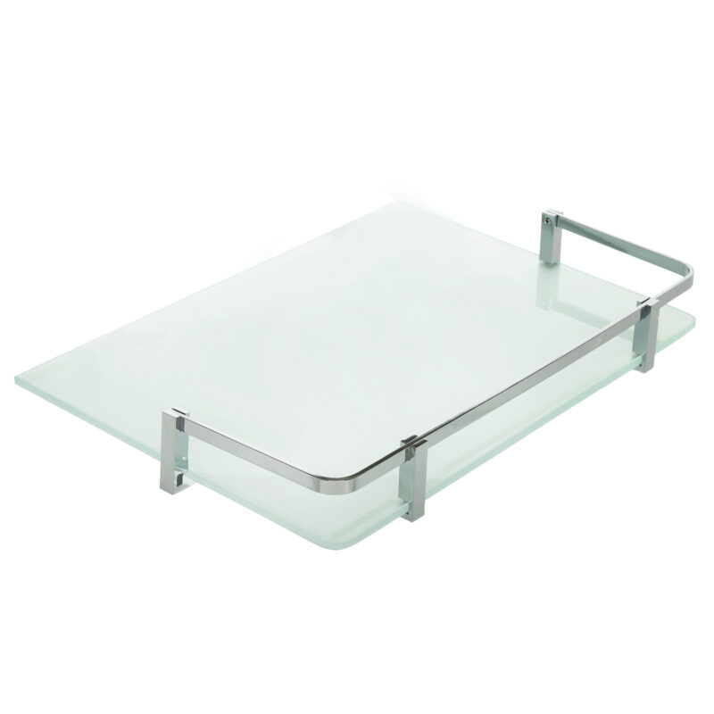 6mm Clear Frosted Toughened Square Glass Shelves(9x12)(EGS-P912) - Image 3