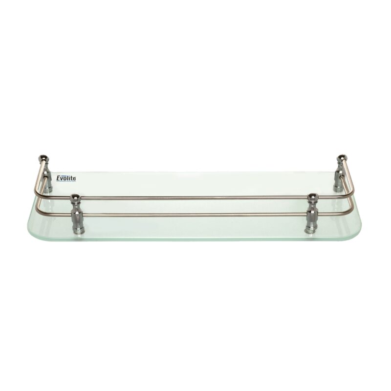 6mm Clear Frosted Toughened Square Glass Shelf(5x15)(EGS-515)