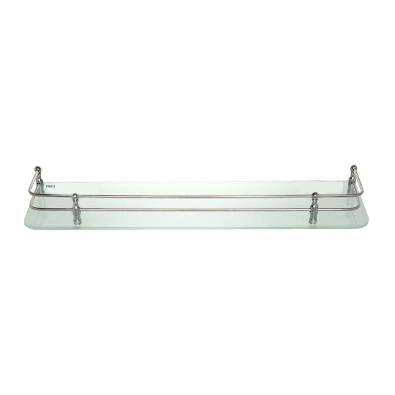 6mm Clear Frosted Toughened Square Glass Shelf (5x18)(EGS-518)