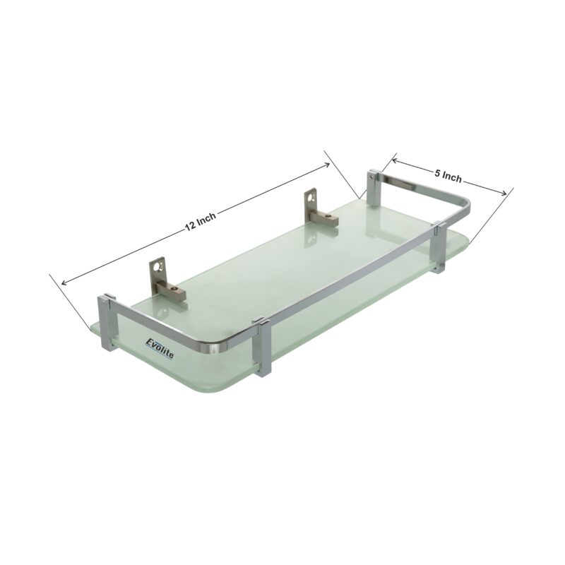 6mm Clear Frosted Toughened Square Glass Shelves(5x12)(EGS-P512) - Image 3